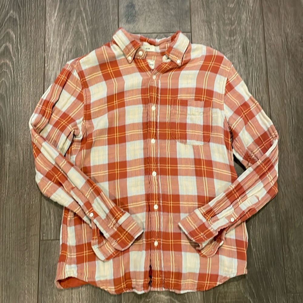 J. Crew soft plaid flannel long sleeve